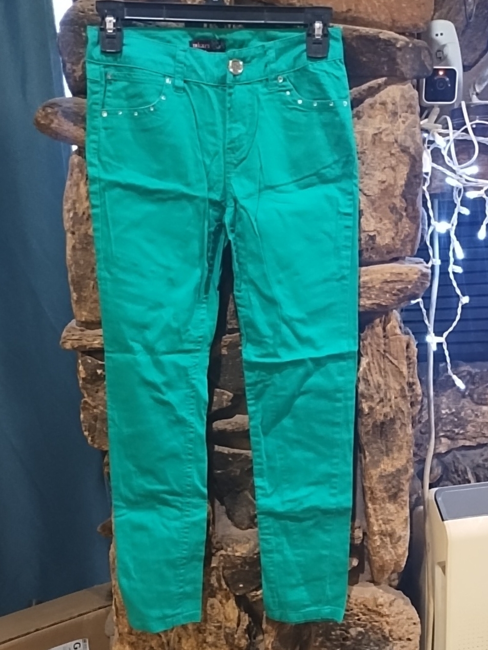 Girls Takara Bright Green Jeans